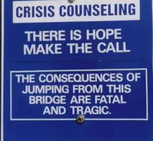Crisis Counseling - Golden Gate Bridge