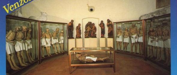 Venzone, Italy – Funny Postcard and Mummy Central! Venzone is a small town in the Friuli  region, in northern Italy. I have relatives who live in Friuli and they decided...