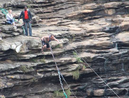 World's Highest Bungy Swing - Oribi Gorge South Africa