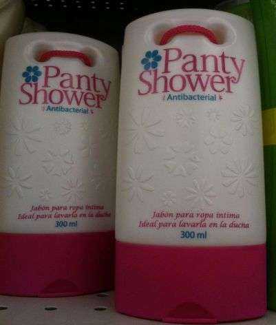 Panty Shower - Wash Your Wet Dirty Panties And Underwear In The Shower. Funny Soap Name!