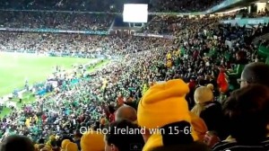 Australia vs Ireland Rugby Eden Park Auckland New Zealand