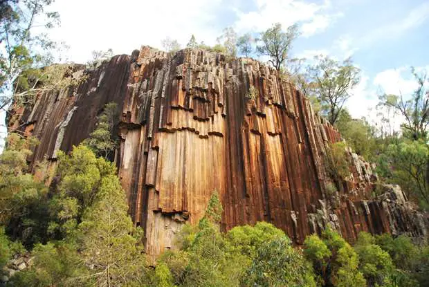 Giant's Causeway Of Australia - Sawn Rocks. Famous Australian Rock Formations