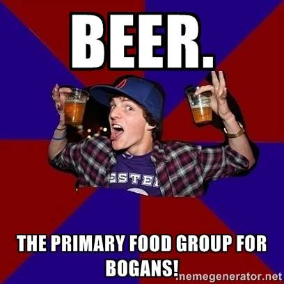 Bogan Beer Meme