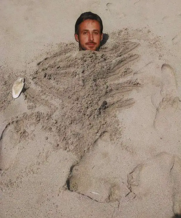Ryan Gosling Beach