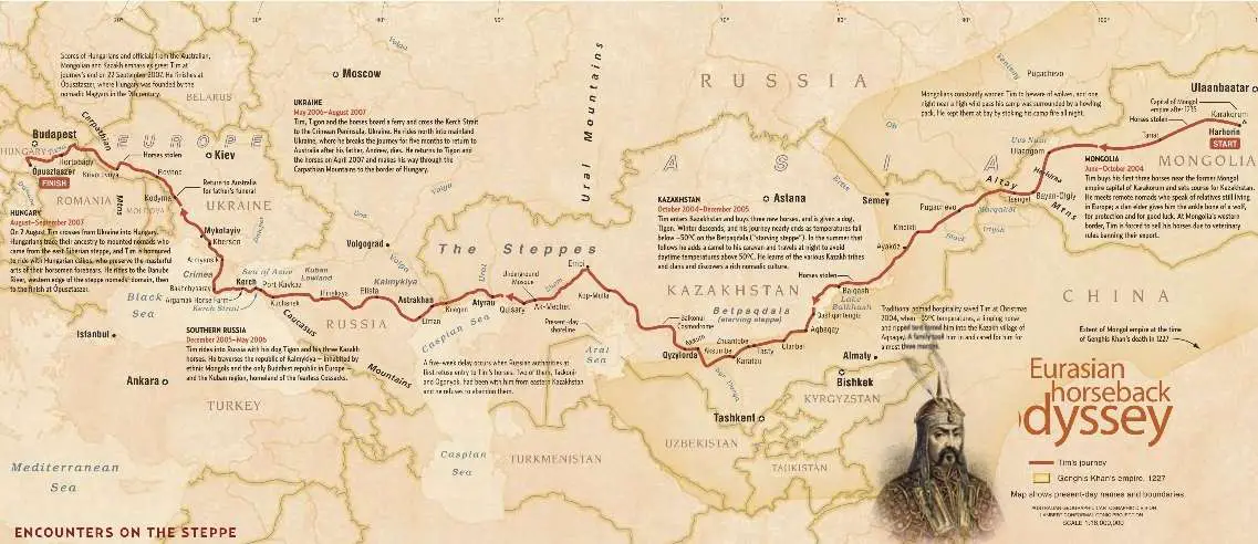 Mongolian Empire Trip - The Trail Of Genghis Khan