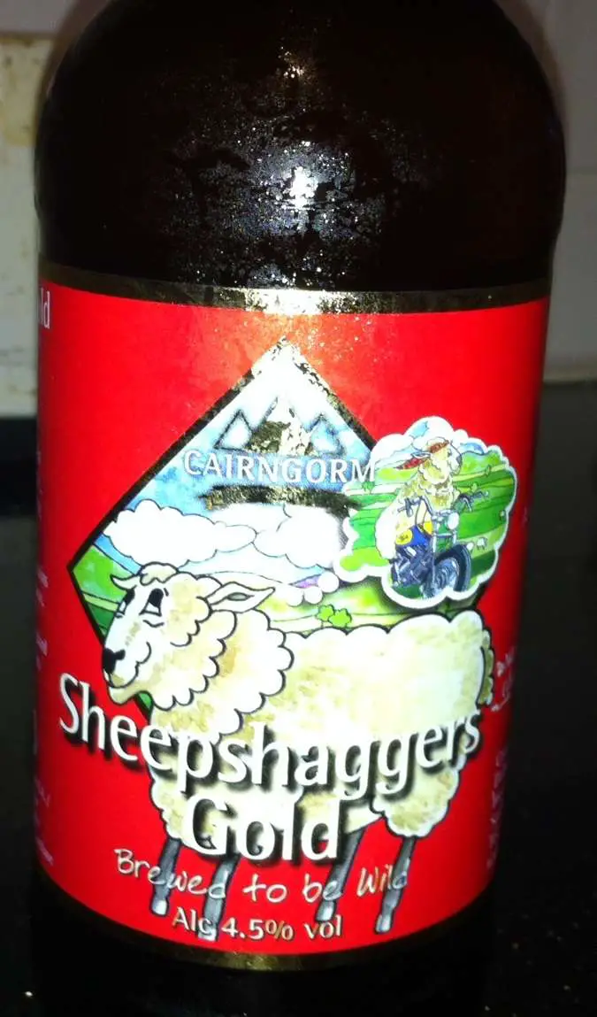 Sheep Shagger Beer From Scotland.