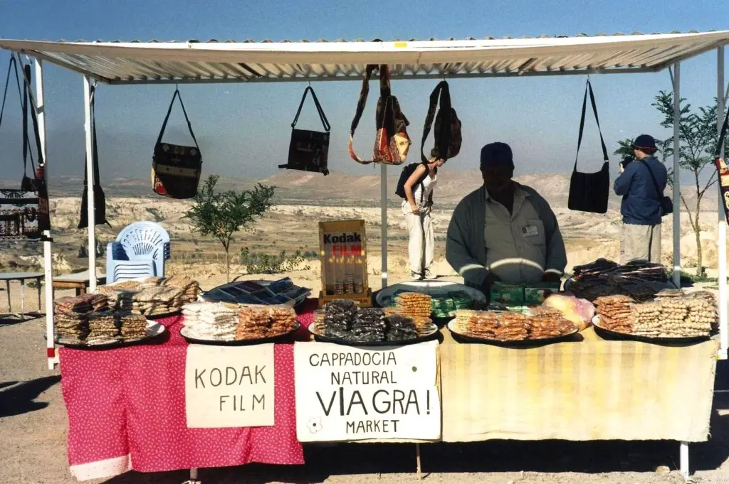 Natural Viagra In Cappadocia Turkey. Funny Travel Photo