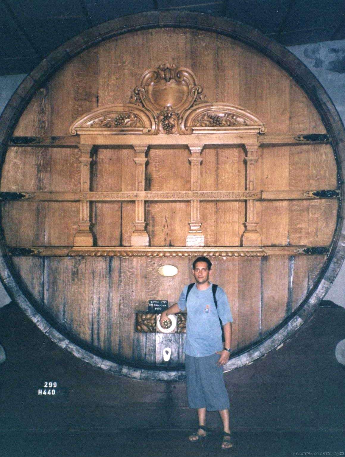 Wine Barrel | Airasia Pesta Blogging Communities Trip 2009 | Argentina Wine Tours - Pickle Your Liver At Mendoza, Argentina | Argentina Red Wine, Food And Wine, Mendoza, Mendoza Andes, Mendoza Argentina, Wine Tours, Wine World | Author: Anthony Bianco - The Travel Tart Blog