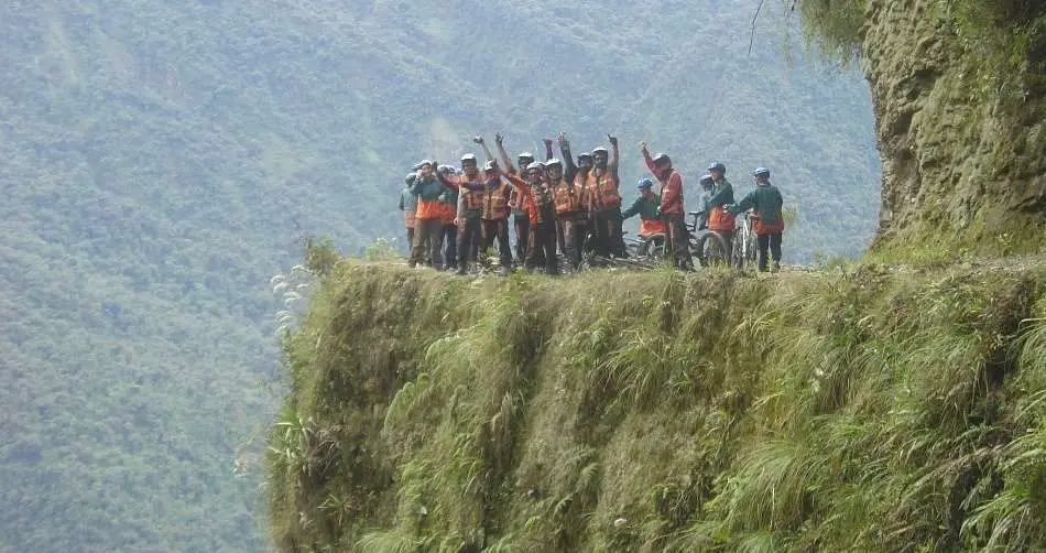 Riding Down The World's Most Dangerous Road In Bolivia