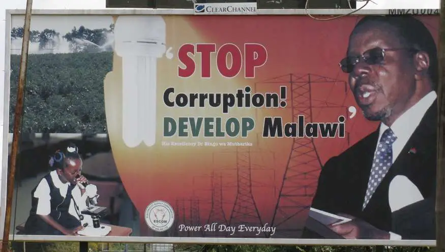 Stop Corruption Develop Malawi | Africa Travel Blog | Corruption In Africa. Is It Really That Obvious? | Africa Travel Blog | Author: Anthony Bianco - The Travel Tart Blog