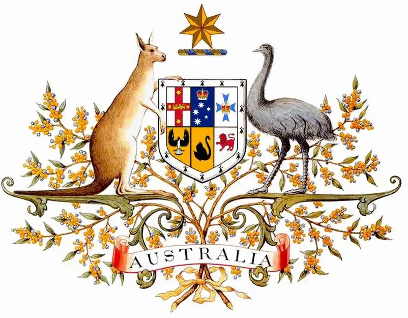 Arms Of Australia | Australia | Australian Citizenship Test. What It Really Should Be Like! | Australia | Author: Anthony Bianco - The Travel Tart Blog
