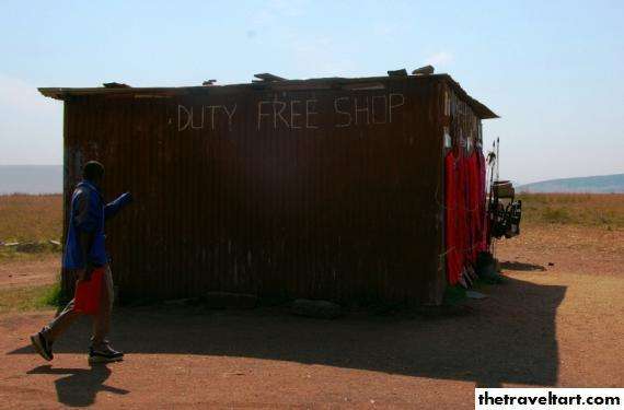 Duty-Free-Airport-Shop-Masai-Mara-Funny-Travel-Photo