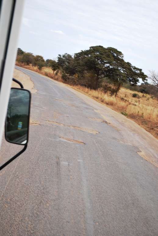 Overland Truck Potholes