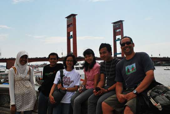 Wongkito At The Ampera Bridge Palembang Indonesia | Sumatra | Things To Do In Palembang, Indonesia | Sumatra | Author: Anthony Bianco - The Travel Tart Blog