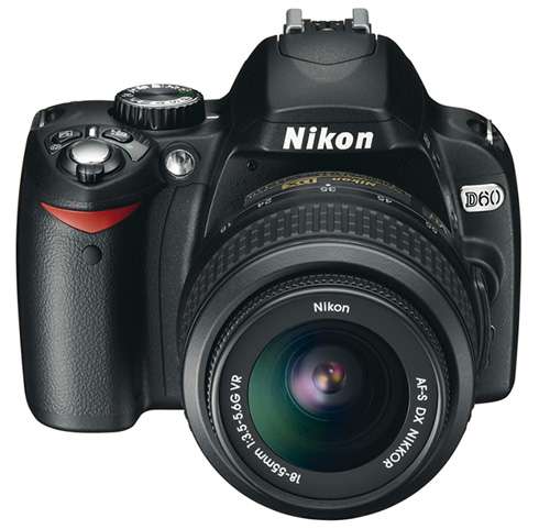 Nikon D60 Slr Camera Digital Travel Gadget