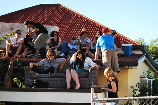 Caxton Street Seafood And Wine Festival Party House | Party Tips | New Years Eve - Funny And Offbeat Things To Do Around The World | Around The World, New Years Eve, New Years Eve 2011, Travel Blogs, Travel Tips | Author: Anthony Bianco - The Travel Tart Blog