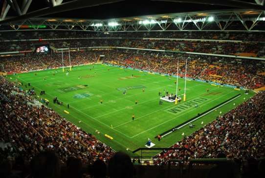 Suncorp Stadium Land Park Brisbane Australia Wide Panorama