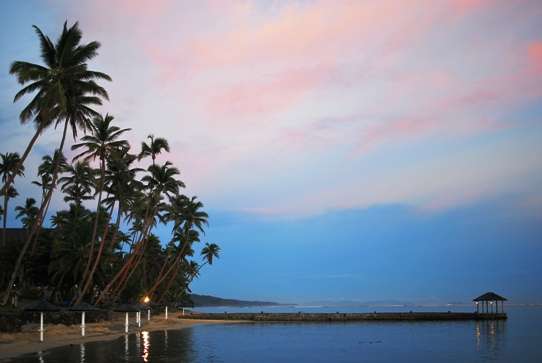 Sunset At Warwick Fiji Hotel | Travel Podcasts | Travel For Free - A How To Podcast On Blogcast Fm | Travel Podcasts | Author: Anthony Bianco - The Travel Tart Blog