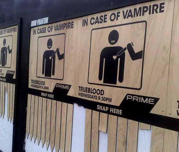Become Vampire True Blood Promotion | New Zealand Travel Blog | Become Vampire - Or At Least Kill One Yourself With A True Blood Stake In New Zealand | New Zealand Travel Blog | Author: Anthony Bianco - The Travel Tart Blog