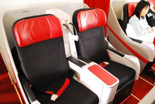 Flat Bed Seats Air Asia | Air Travel | Flat Bed Seats On Air Asia Airlines - Try An Upgrade From Cattle Class | Air Asia, Air Business Class, Airlines First Class, Business Class Pictures, Business Class Reviews, Business Class Seat Review, Business Class Seats, Business Travel, Cattle Class, Economy Class, First Class Airways, Flat Bed Seats, Funny Travel, Offbeat Travel, Seats Business Class, Travel Blogs, Weird Travel | Author: Anthony Bianco - The Travel Tart Blog