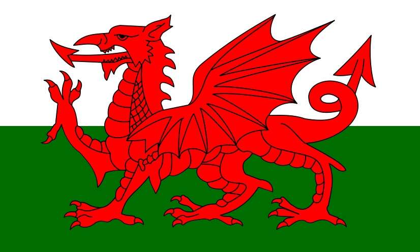 Welsh Flag | Wales | Wales Tourist Attractions - Travel Blogging Style! | Wales | Author: Anthony Bianco - The Travel Tart Blog