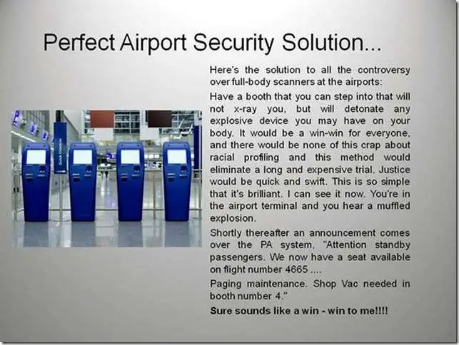 Tsa Manual - Alternative Airline Security Regulations, Screening Restrictions And Liquids Rules