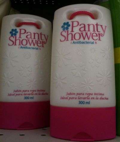 Panty Shower - Wash Your Wet Dirty Panties In The Showe