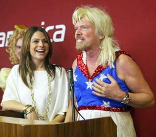 Richard Branson Drag