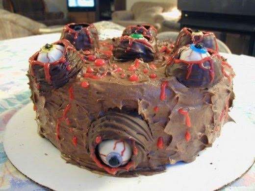 Eyeball Cake