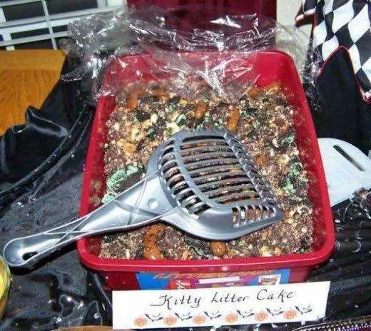 Kitty Litter Cake