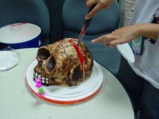 Skull Cake