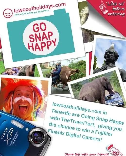 Win A Camera - Go Snap Happy!