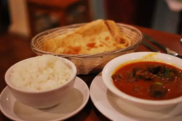 Roti Canai - Malaysian Lamb Curry