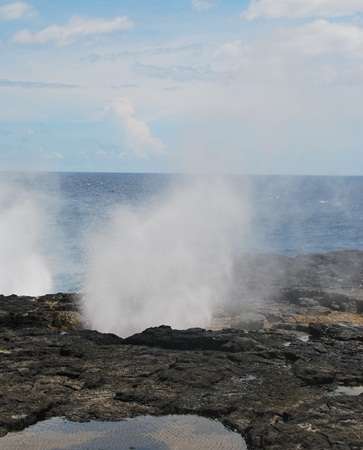 Blow Holes At Savai'I Samoa