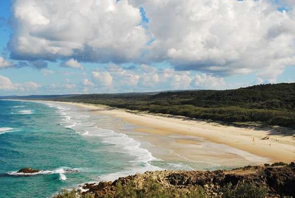 Stradbroke Island Near Brisbane Queensland Australia