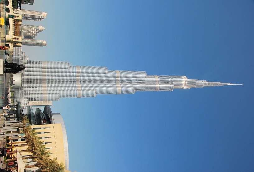 The Tallest Building In The World - Burj Khalifa In Dubai Uae