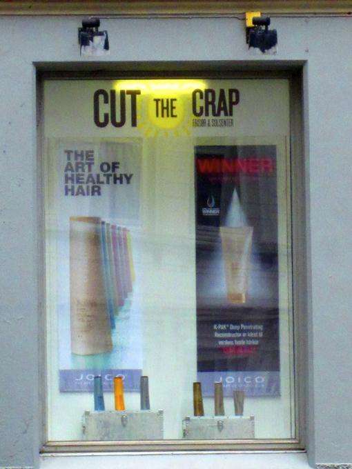 Cut The Crap Funny Hair Salon Name | Norway Travel Blog | Cut The Crap - Funny Hair Salon Name | Norway Travel Blog | Author: Anthony Bianco - The Travel Tart Blog