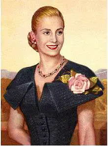 Evita Eva Peron Portrait | Argentina Travel Blog | Evitas Grave In Buenos Aires, Argentina - An Interesting Mausoleum | Argentina Travel Blog | Author: Anthony Bianco - The Travel Tart Blog