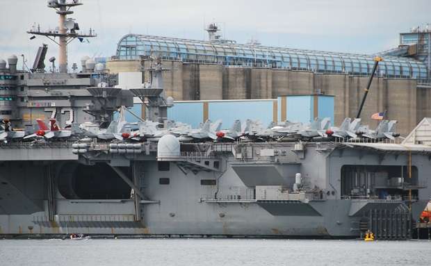 Uss George Washington | Oceania Travel Blog | Aircraft Carriers Of The United States Navy - The Economic Impact. | Oceania Travel Blog | Author: Anthony Bianco - The Travel Tart Blog