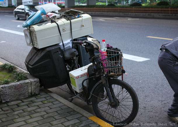 Overloaded Motorbike 1