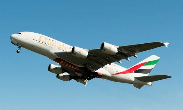 Brisbane Airport Emirates A380