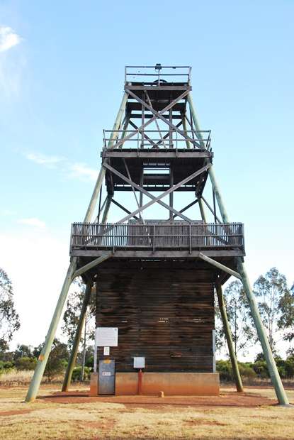 West Wyalong Gold Shaft Replica