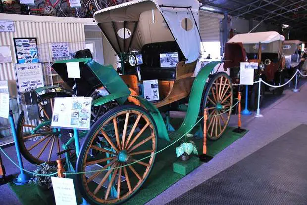 Unusual Car 1906 Daytona Motor Buggy | Newell Highway | Funny Cars At The National Transport Museum | Newell Highway | Author: Anthony Bianco - The Travel Tart Blog