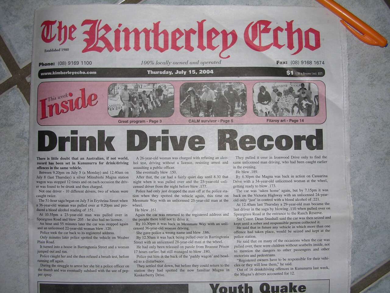 Dui Drink Driving Record | Oceania Travel Blog | Driving Under The Influence (Dui) -The Drink Driving Record! | Oceania Travel Blog | Author: Anthony Bianco - The Travel Tart Blog