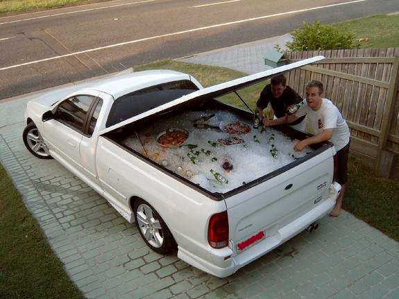 Drink And Drive Ute Full Of Booze