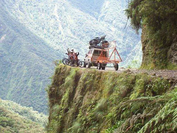 Downhill Mountain Bikes | Bolivia Travel Blog | Mountain Biking Photos From 'Death Road'! | Bolivia Mountain Biking, Death Road, Downhill Bikes, Mountain Biking, World'S Most Dangerous Road, Yungas Road | Author: Anthony Bianco - The Travel Tart Blog