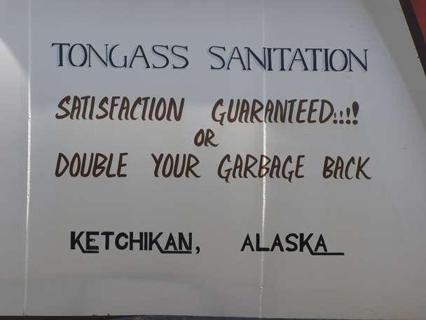 Waste Management Services | Waste Management Services | Waste Management Services - Funny Guarantee Sign! | Waste Management Services | Author: Anthony Bianco - The Travel Tart Blog