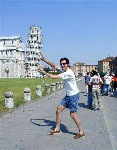 Funny Leaning Tower of Pisa Tourist Photos | The Travel Tart Blog