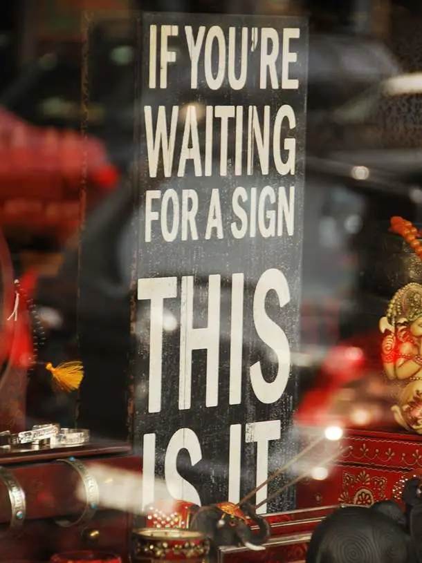 Give Me A Sign | Travel Interviews | Give Me A Sign! Well, I'Ve Found It For You! | Give Me A Sign, I Need A Sign, Sign From God | Author: Anthony Bianco - The Travel Tart Blog