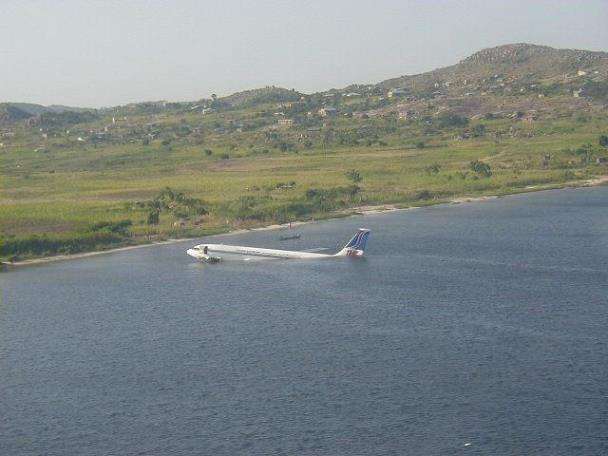 Plane In River